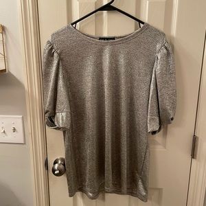 Silver Top size large